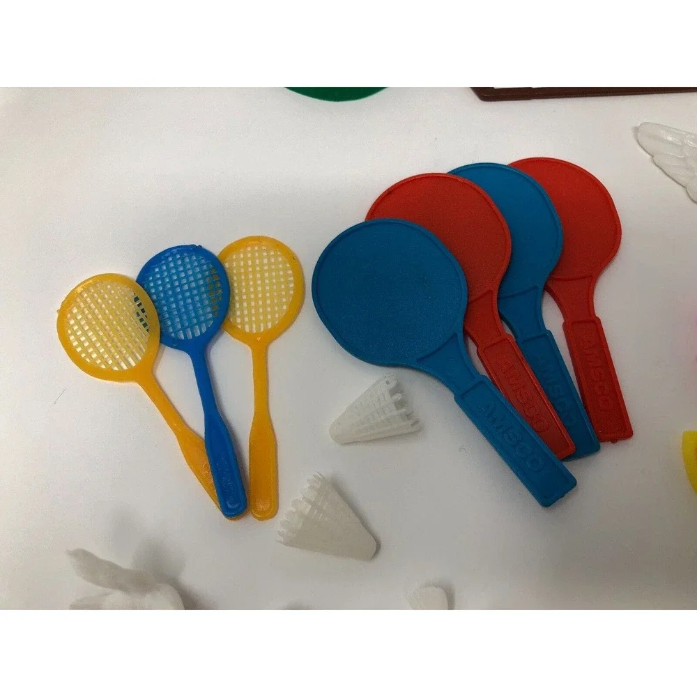 Lot of Vintage Cake Decorating Items Plastic Grad Baby Golf Bowling Easter Birds
